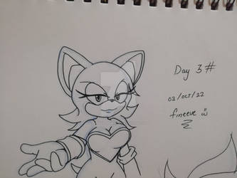 Inktober 2022 - Day 3 - Bat