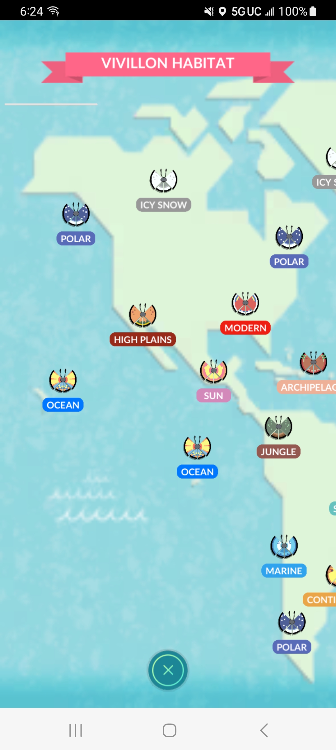 Vivillon Map