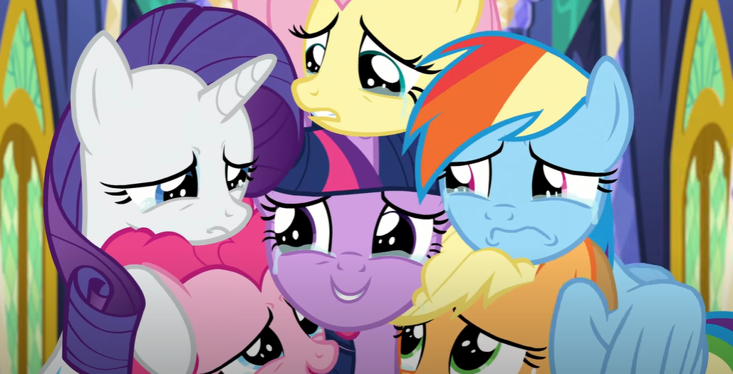 Mane 6 (Crying) by Hyenari6296 on DeviantArt
