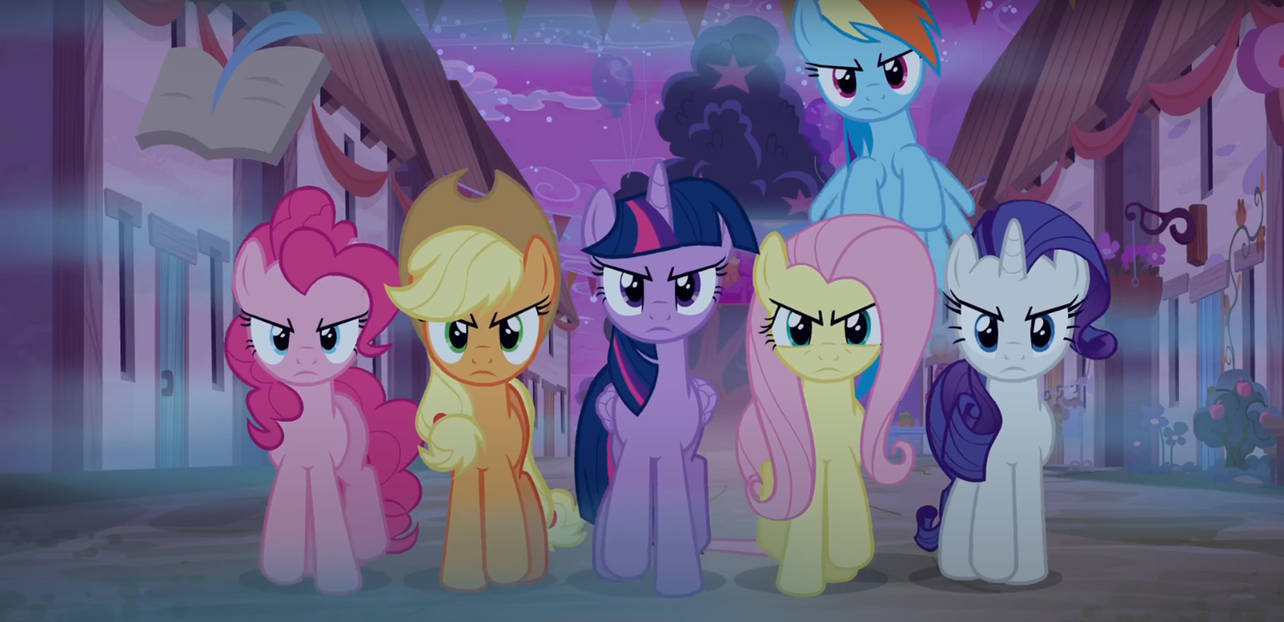 Mane 6 are angry by Hyenari6296 on DeviantArt