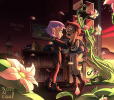 The first kiss Luz and amity lumity