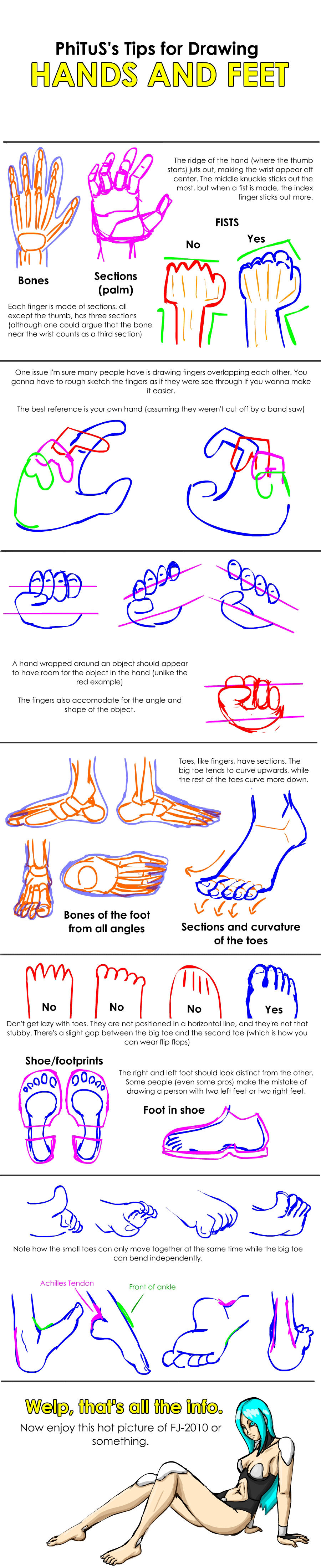 Phi's Hands + Feet Tips