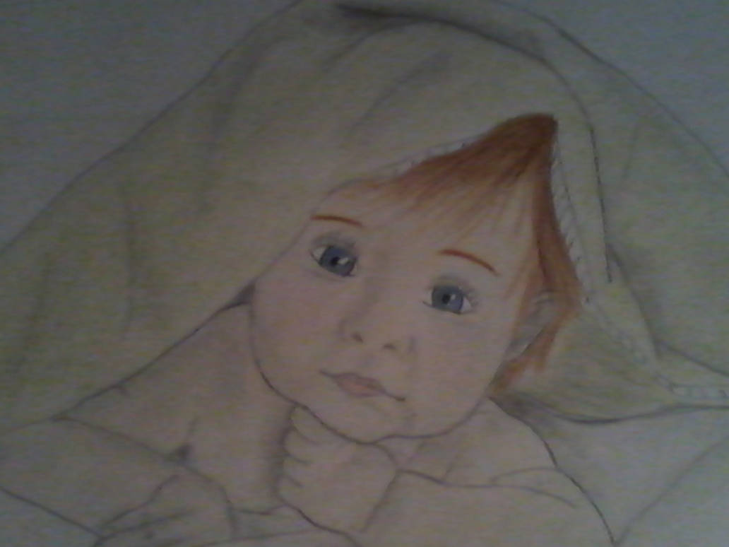 Cute baby (Draw) by anocas97 on DeviantArt