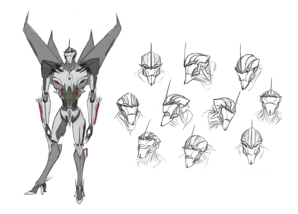 Starscream sketches by BrabarMoony on DeviantArt