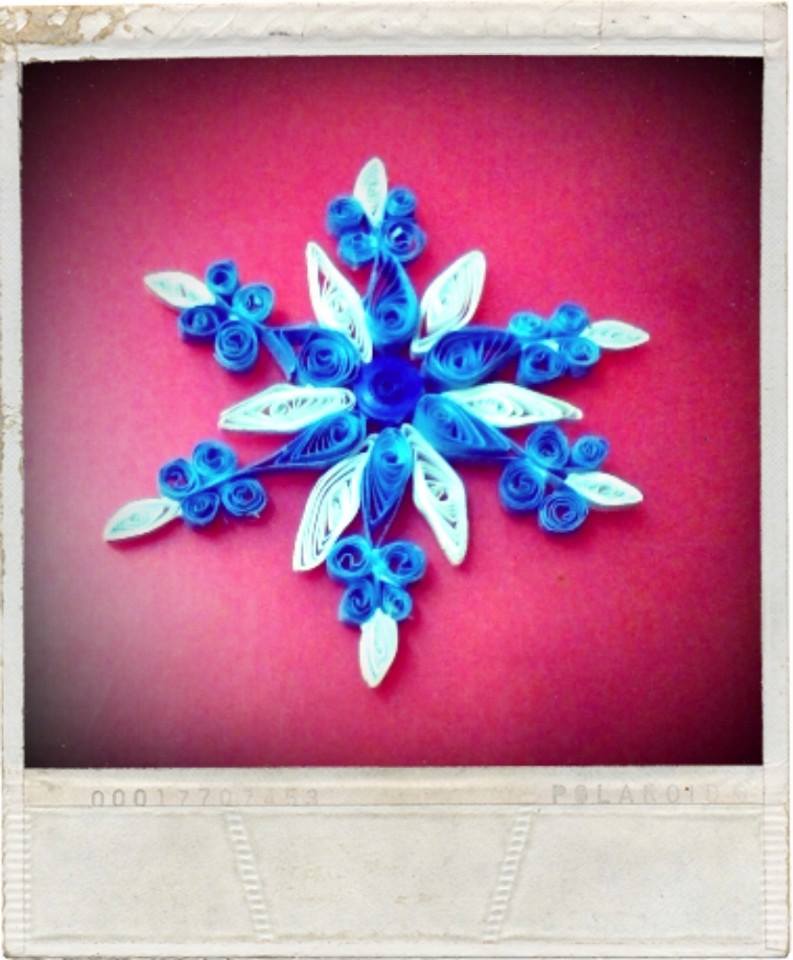 Quilled Snowflake!