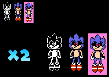 KostyaGame the fox / bruh on X: @losermakesgames 2011 sonic.exe, but it's  actually sprite take #sonicexe #sonic #pixelart #creepypasta #artwork   / X