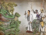 Yakuza VS Lizards cover page