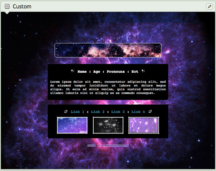 Violet Galaxy - F2U Custom Box Code by daydream-doodle on DeviantArt