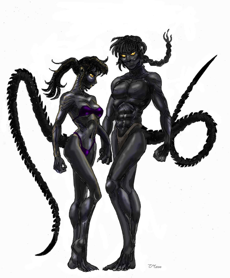 EE: Ranma and Kodachi, Hybrids by taalismn on DeviantArt