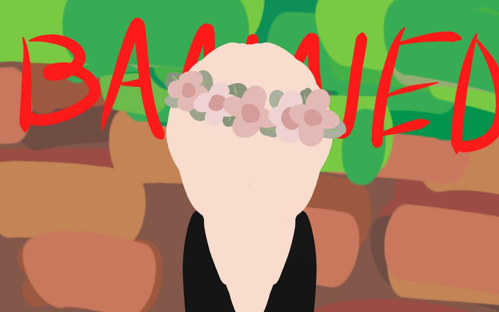 Banned by Artish11 on DeviantArt