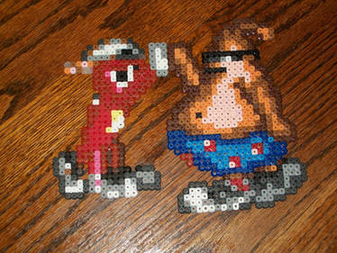 Toejam and Earl high five!