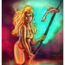 spearfishing girl