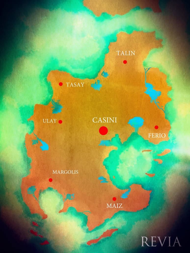 Vivea Map revia map by JessCalcaben on DeviantArt