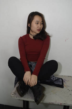 Red Shirt and Soft Pant 4 by sathak610 Red Shirt and Soft Pant 4 by sathak610