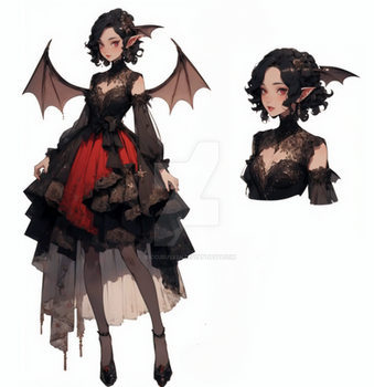 [AI ADOPT] Character Vampire Girl - OPEN