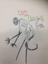 Happy Hallows Eve (outlined)