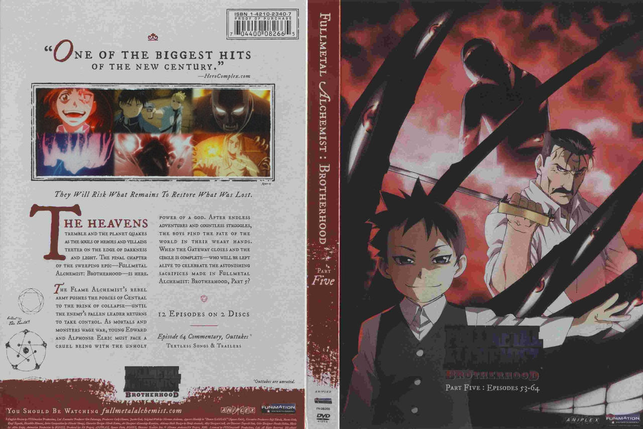 Fullmetal Alchemist Brotherhood - Part Five