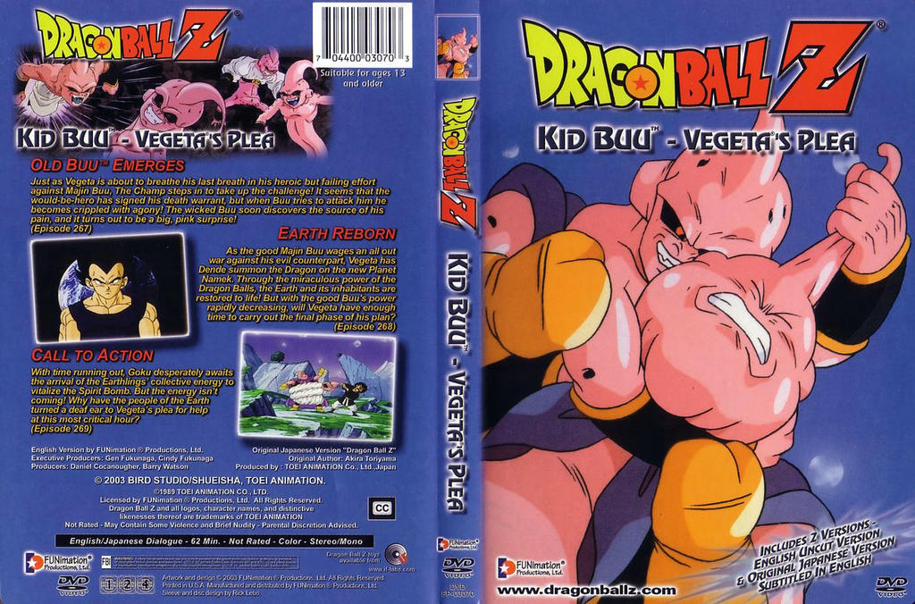 Dragon Ball Z Complete - Updated Kid Buu Saga : r/PlexTitleCards