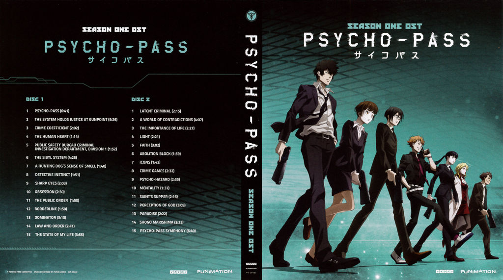Psycho Pass Season One Ost By Salar2 On Deviantart Psycho Pass Season One Ost By Salar2 On Deviantart