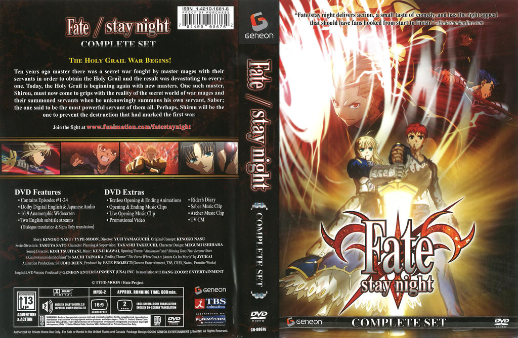 Fate Collection Fate Stay Night - Complete Collection by salar2 on DeviantArt