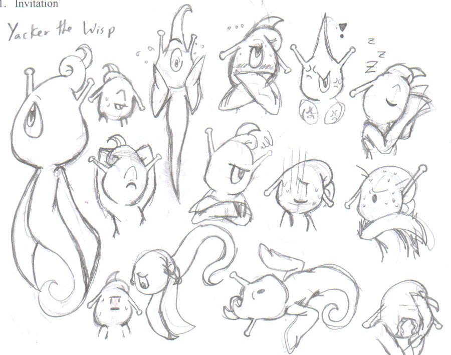 Yacker Expression Doodles