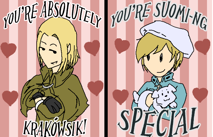 Poland and Finland Valentine