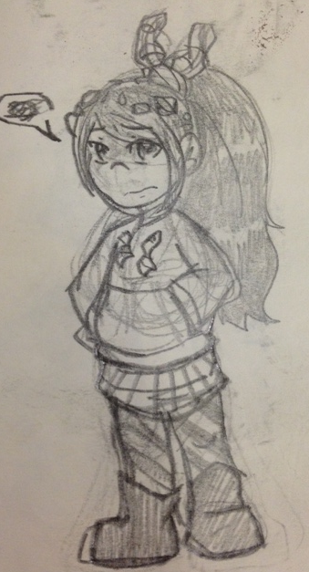 Vanellope Sketch