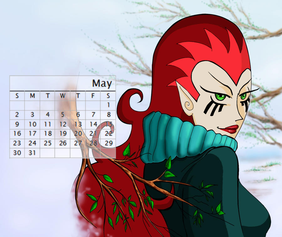 Xiaolin Calendar 2012 May Wuya by Blookarot on DeviantArt Xiaolin Calendar 2012 May Wuya by Blookarot on DeviantArt