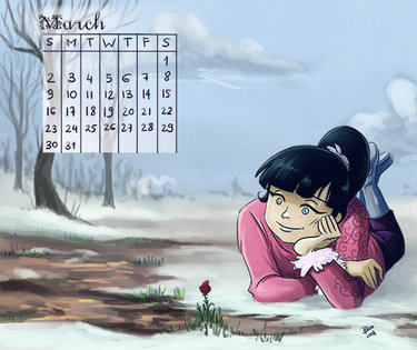 Calendar2014-Kimiko-March
