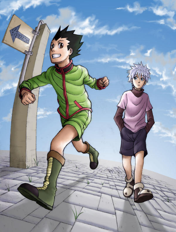 Gon and Killua by ToPpeRa-TPR