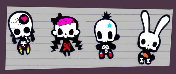 Skeletic doodles