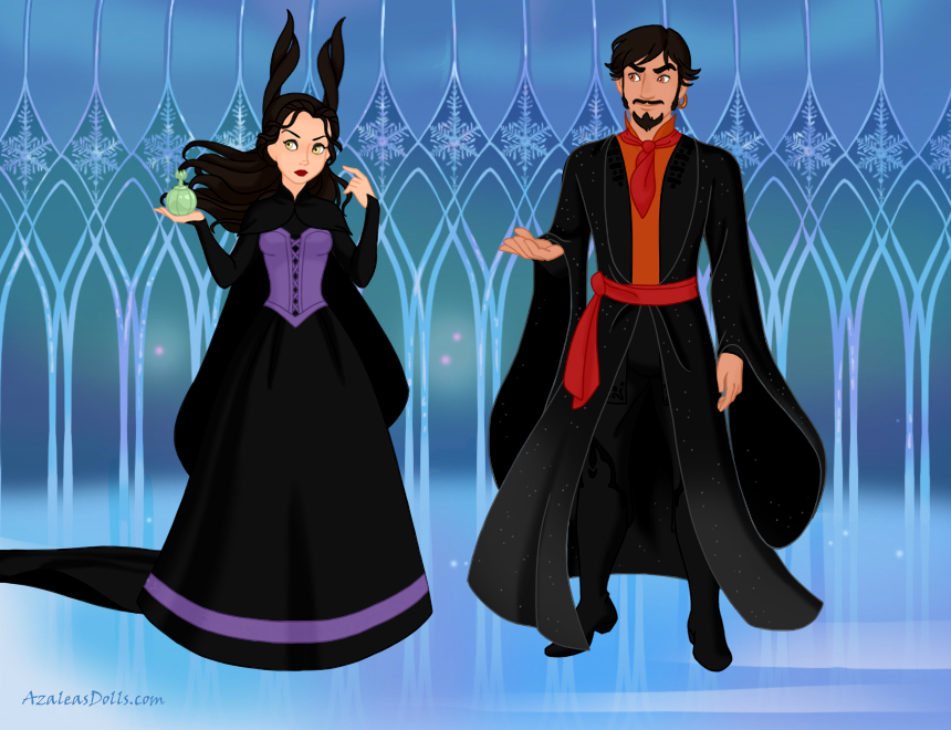 Snow Queen Maleficent And King Jafar By Tigressa202 On Deviantart