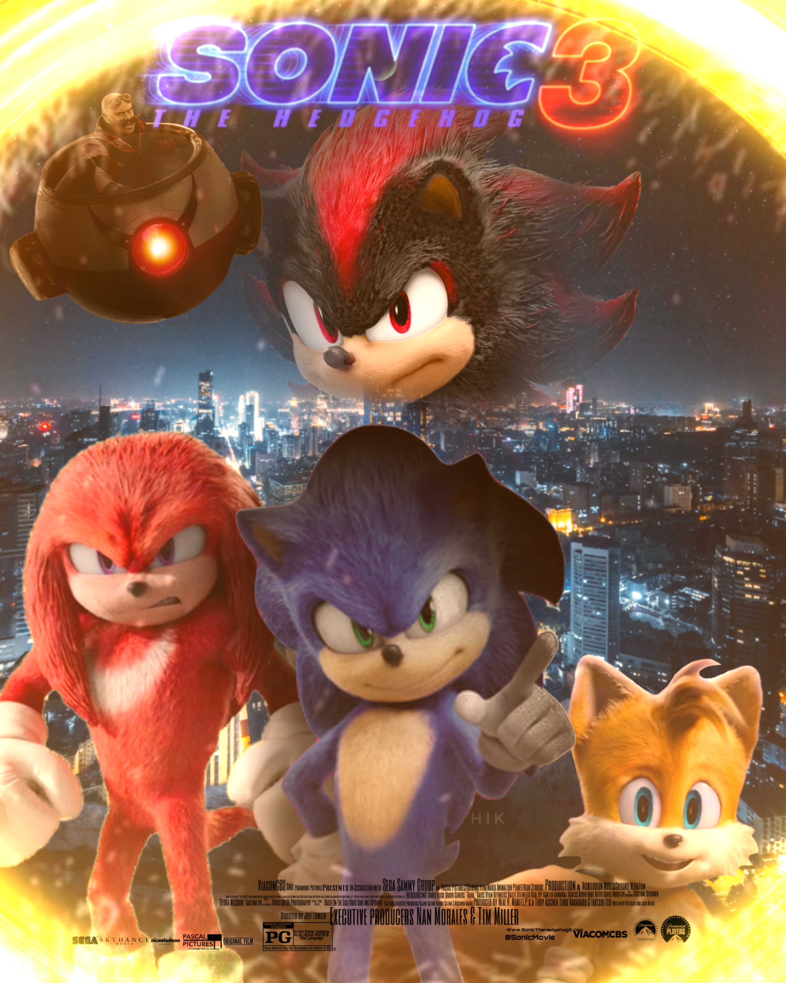 Sonic 3 Poster by NoisyBoiii on DeviantArt