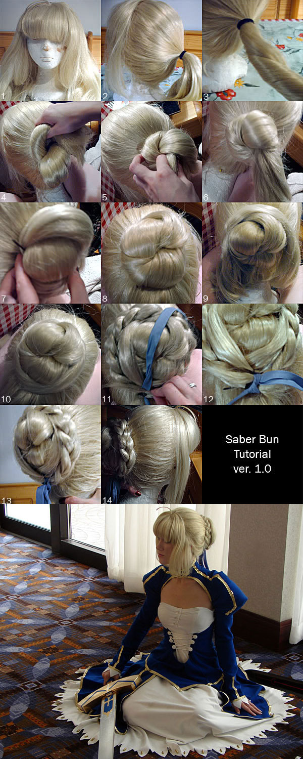 Saber Hair Styling Tutorial