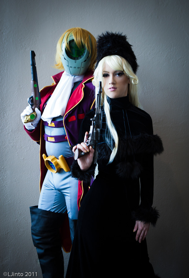 Maetel and Count Mecha