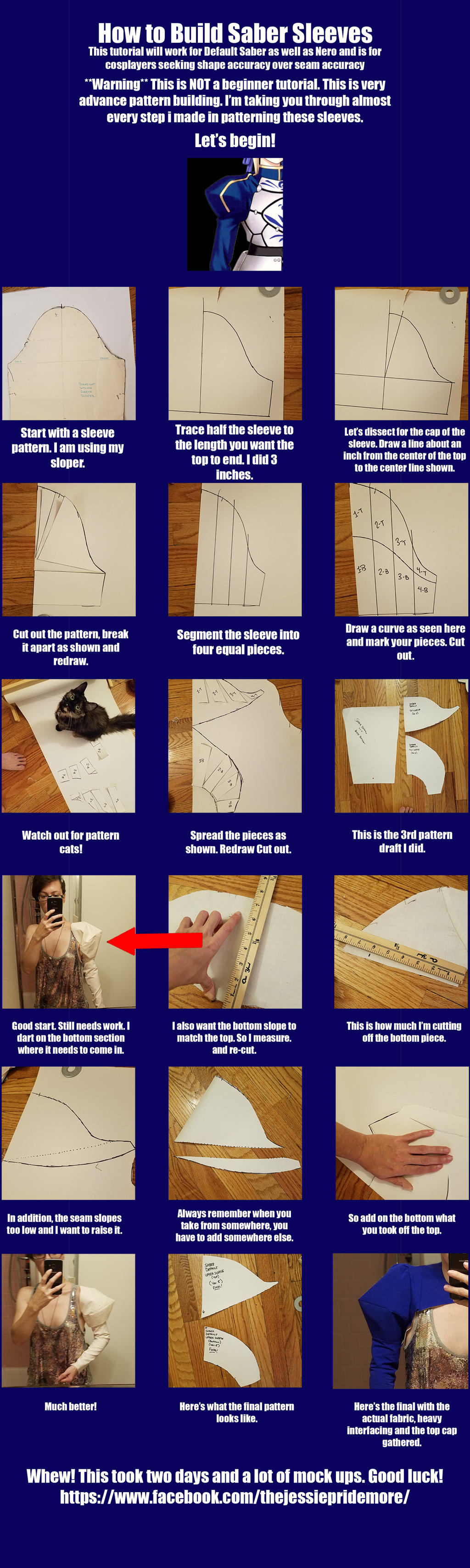Saber Sleeve Tutorial (Fate Series)