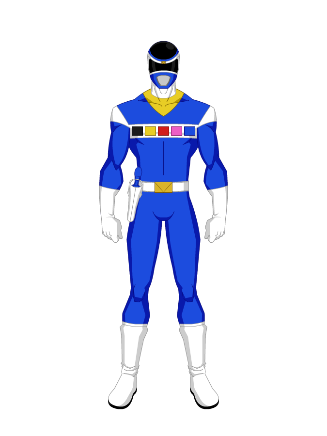 Blue Space Ranger by MrWolfman26 on DeviantArt
