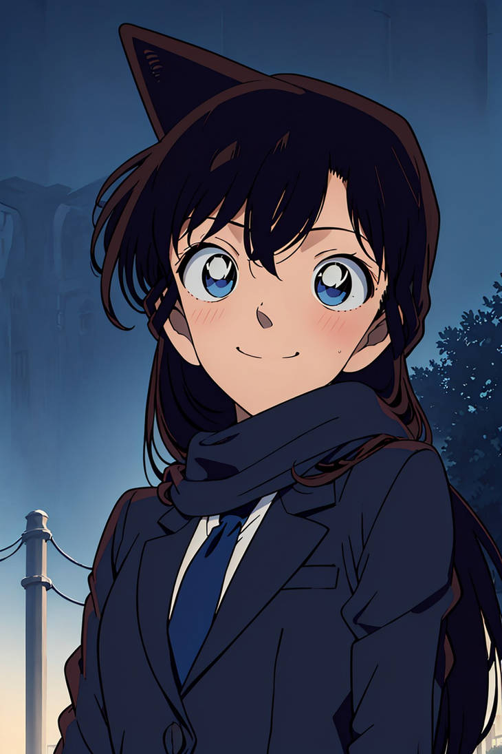 Ran Mouri (1) by Thiopm on DeviantArt