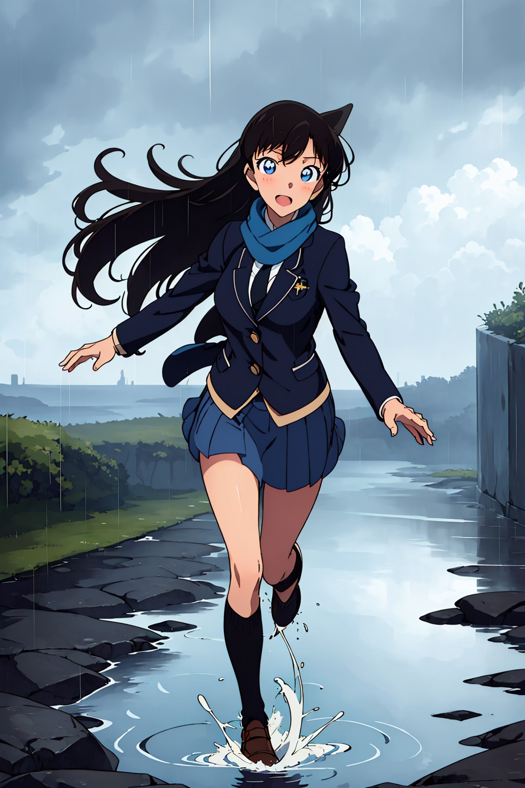 Ran Mouri (3) by Thiopm on DeviantArt