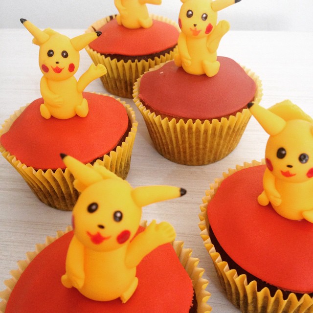 Pikachu Cupcake