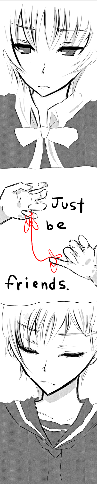 Just be friends.