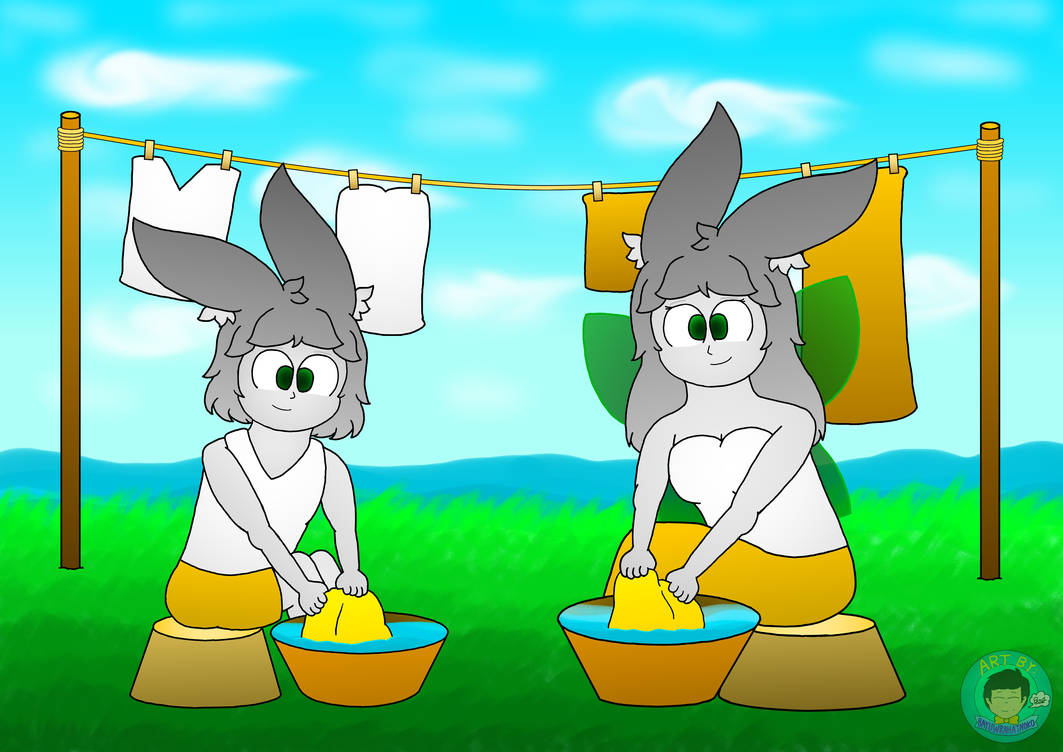 Deviantart Wash Washing together by BayuWrahatnoko on DeviantArt