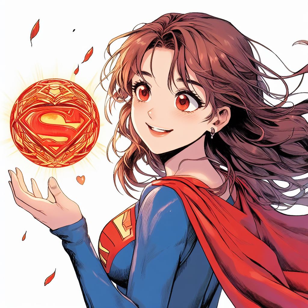 Super girl flying high by 0binobi on DeviantArt