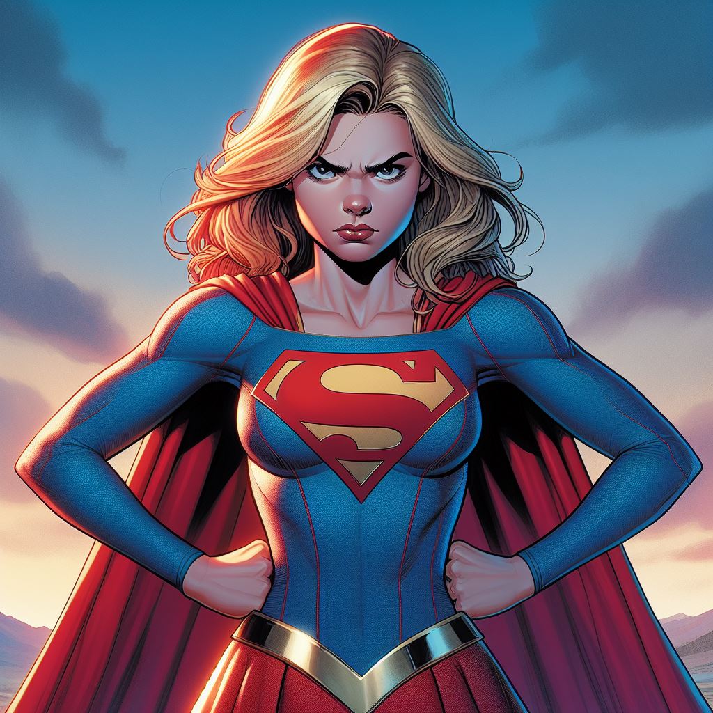 Angry Supergirl 1 by elodtrebor on DeviantArt
