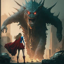 Image Fx Supergirl Facing A Giant Monster 13