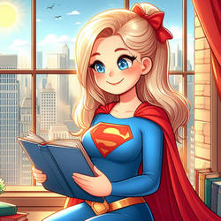Happy Supergirl 12