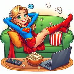 Happy Supergirl 14