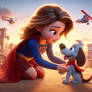 Supergirl and Krypto 12