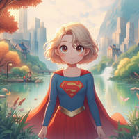 Peaceful Supergirl 2