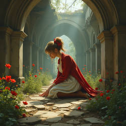 Flux test - Aerith in her church 11